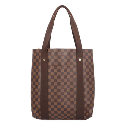 Louis Vuitton Cabas Bobol Damier Tote Bag Damier Canvas N52006 Brown Ladies