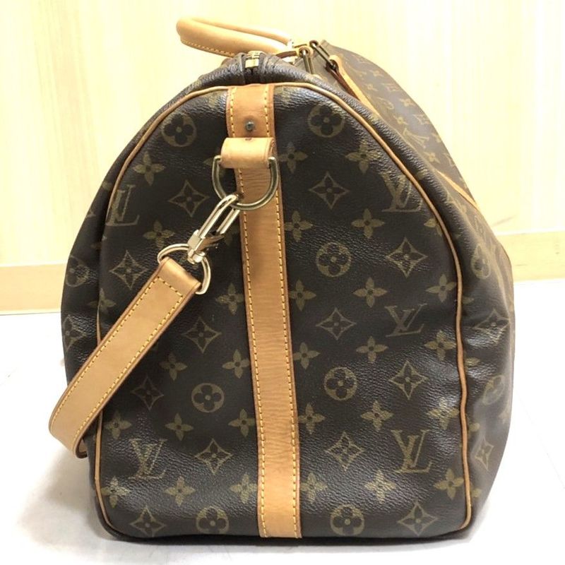 Louis Vuiiton Louis Vuitton Monogram Keepall 50 Bandouliere M41416 Boston Bag