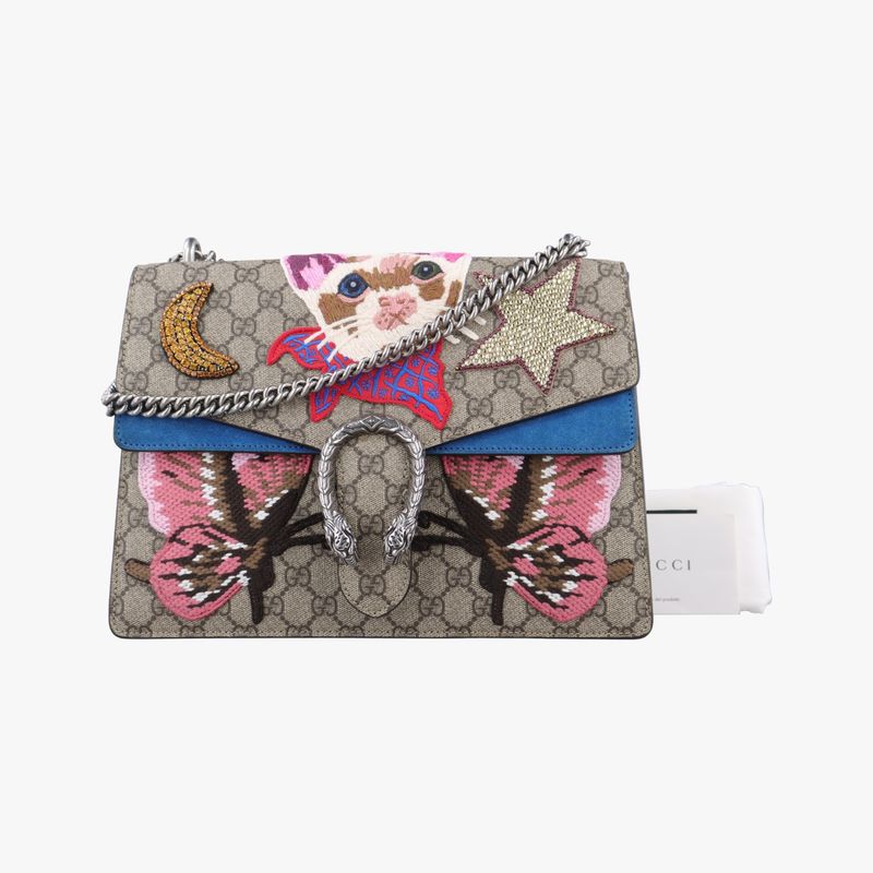 Gucci Dionysus Beige And Multicolor PVC Coated Canvas 403348 H019984295