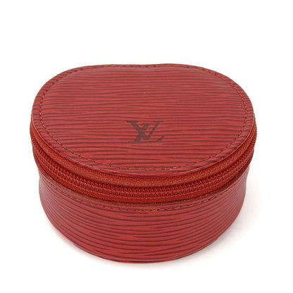 Louis Vuitton Accessory Pouch Eclan Bijoux M48227 Epi Leather Castilian Red