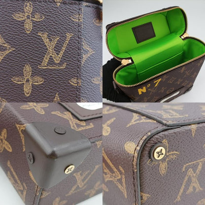 Louis Vuitton Monogram (n°7) Vertical Box Trunk Brown PVC Coated Canvas