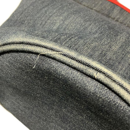 Prada Tote Bag - Navy And Red Leather