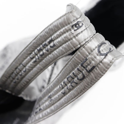 Chanel Unlimited Logo Coco Mark A46113 Nylon Silver Ladies Tote Bag