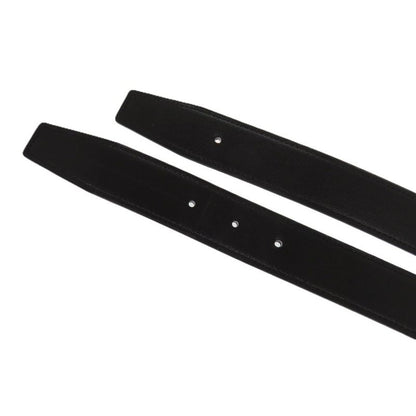 Hermes H Guilloche Reversible Constance H Leather Black B Marked Black Belt