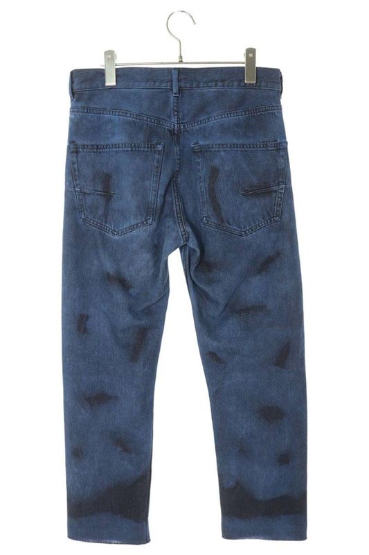 Christian Dior 042p01a3738 Boyfriend Cut-off Denim Pants Women 34