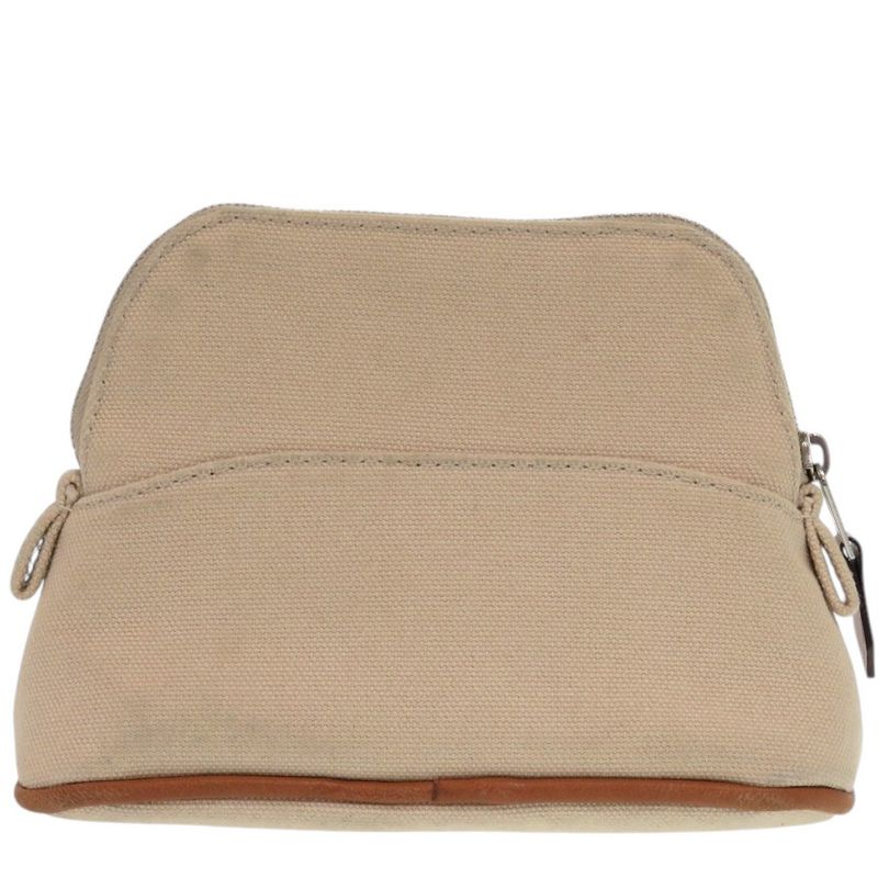 Hermes Bolide Pouch 16 Mini Cotton Beige Pouch 0774 Hermes