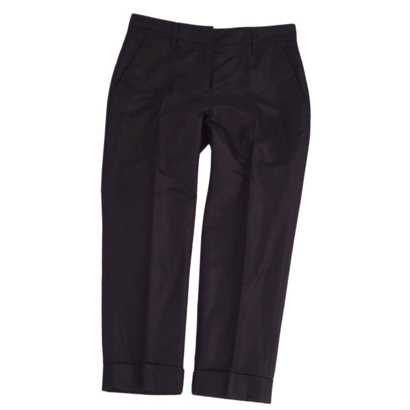 Prada Pants Long Pants Silk Bottoms Women 3