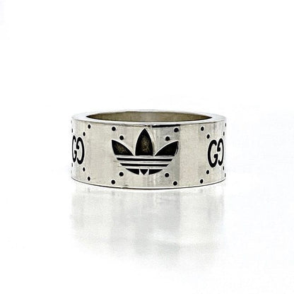 Gucci Adidas Ring F22225 Silver 702766