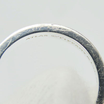 Tiffany & Co Ring / Ring Atlas 925 Silver Approx 3.2g Silver Narrow Accessories