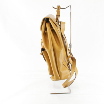 Gucci 003 2058 0016 Backpack Daypack Leather / Bamboo Women
