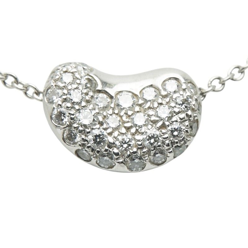 Tiffany & Co Beads Pave Diamond Pt950 Platinum Ladies Tiffany & Co