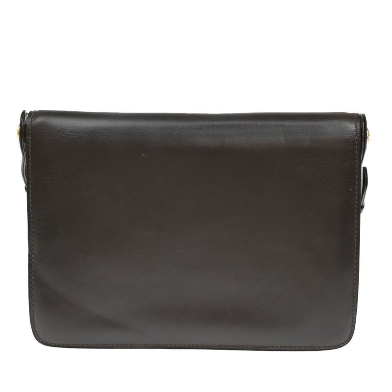 Gucci Horsebit Hand Shoulder Bag Brown 38ka946