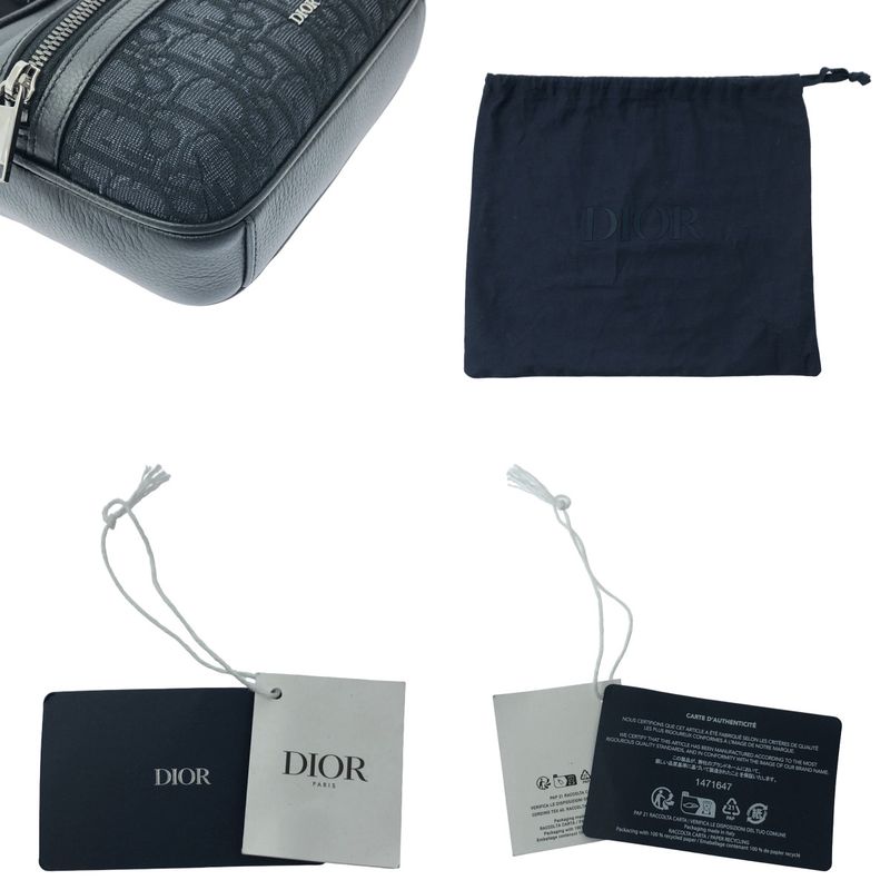 Dior | 2024aw | Rider 2.0 Zip Messenger Bag Mini Oblique Jacquard & Grained