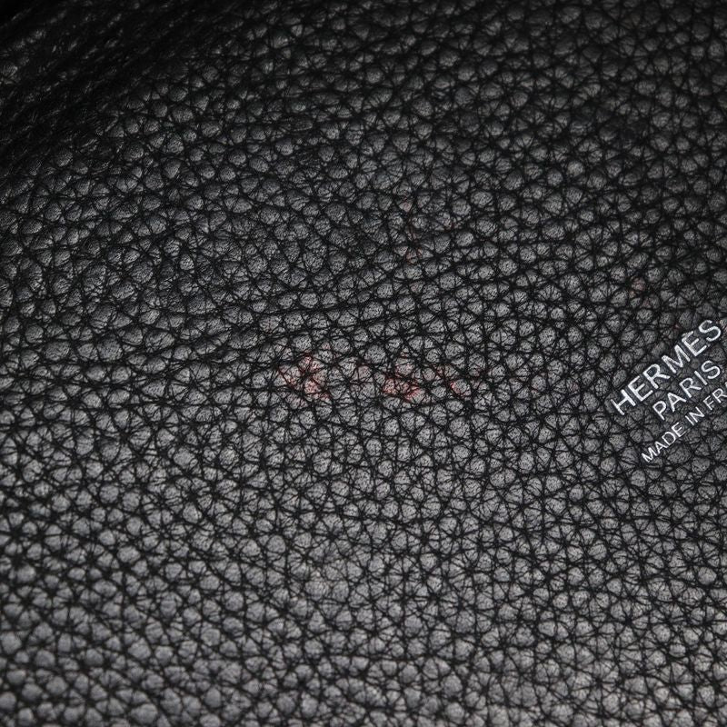 Hermes Picotin MM Taurillon Clemence Black □M Ladies Handbag