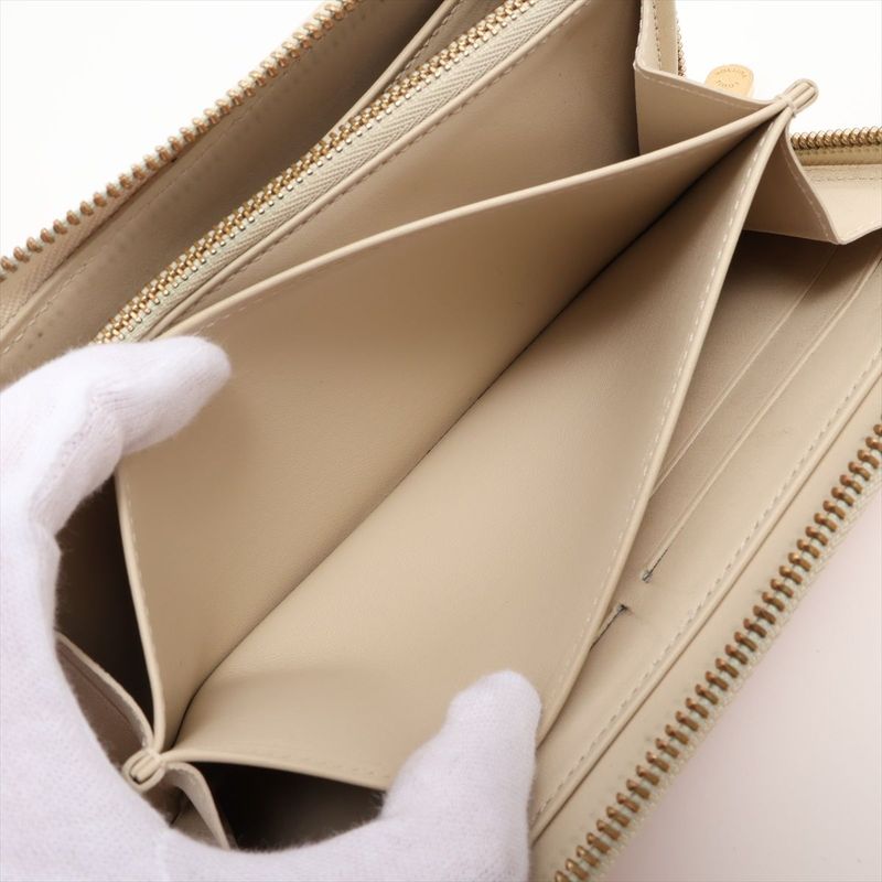 Louis Vuitton Vernis Zippy Wallet Leopard M91476 Bronze Colailles Made In Spain