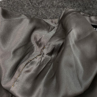 Chanel Coat Size 42 L Women - P09457 Gray Long Sleeves/fur/zip Up/fall/winter