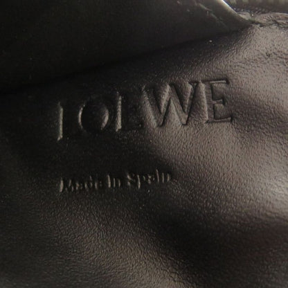 Loewe Calf Leather Brown Coin Case Wallet Brown 0551 Loewe