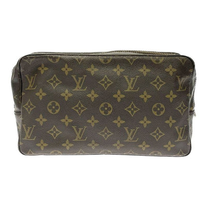 Louis Vuitton M47522 Monogram PVC Trousse Toilette 28 Brown 317550 Second Bag