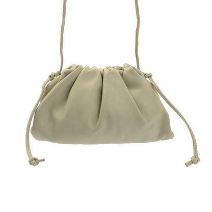 Bottega Veneta - Mini The Pouch Shoulder Bag - Ivory - Women's