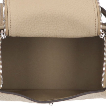 Hermes Lindy Mini W Engraved Svhardware Taurillon Clemence Leather Shoulder Bag