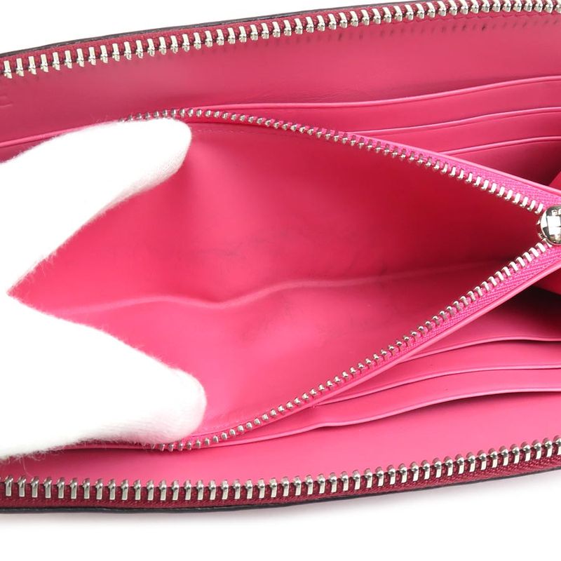 Loewe Round Zipper Long Wallet Anagram