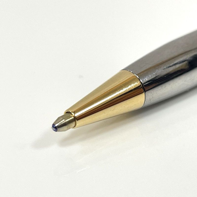 Tiffany & Co T-Clip Ballpoint Pen Blue Ink Storage with Bag and Box Writing