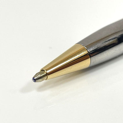 Tiffany & Co T-Clip Ballpoint Pen Blue Ink Storage with Bag and Box Writing