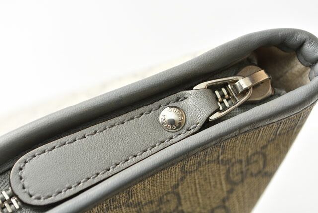 Gucci Tote Bag Shoulder Bag Gucci GG Supreme Canvas Medium GG Light Grey Beige