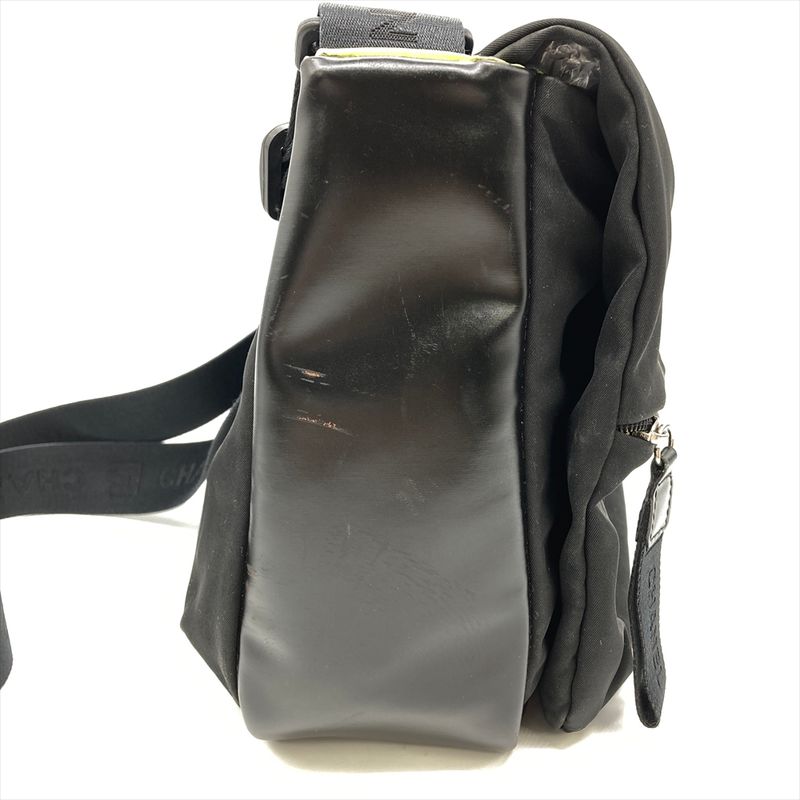 Chanel Sport Shoulder Bag Black Black/silver Hardware 9th Unisex