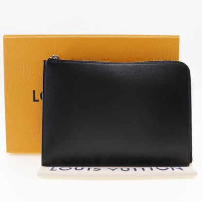 Louis Vuitton Pochette Jules PM Nomade R99303 Calf Noir Black Unisex Clutch Bag