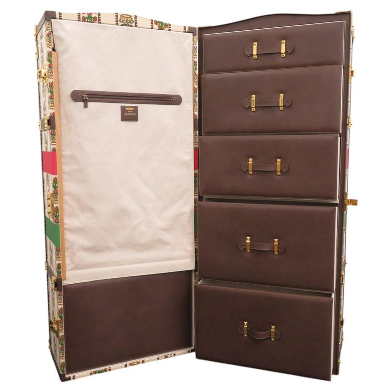 Gucci Savoy Gucci 100 Music 194058 100th Anniversary Trunk Wardrobe Canvas