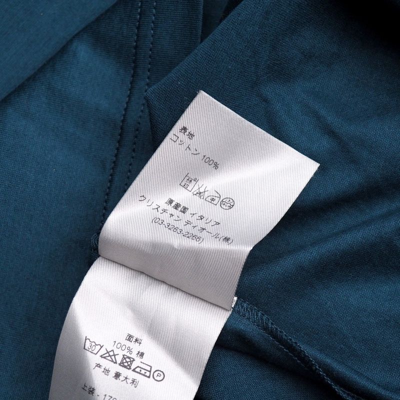 DIOR Homme Dior Homme Short Sleeve T-shirt Size XS BEE Embroidery Cotton V-neck