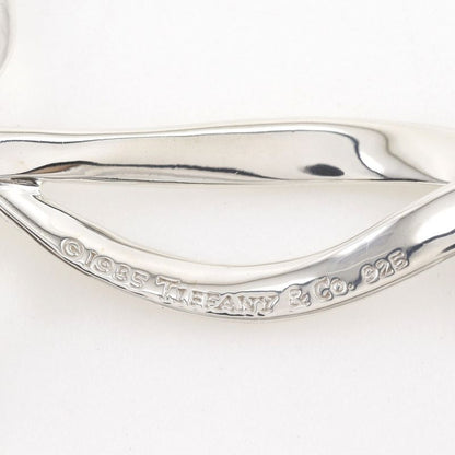 Tiffany & Co Ribbon Silver 925 Ladies 15.4g Brooch