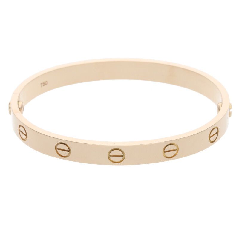 Cartier LOVE Bracelet Love Bracelet 18kpg Love Bracelet Men's 16