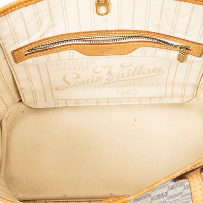 Louis Vuitton Neverfull Ivory Damier Azure AB