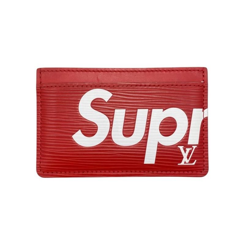 Louis Vuitton X Supreme Card Case Porte Cult