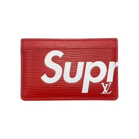 Louis Vuitton X Supreme Card Case Porte Cult