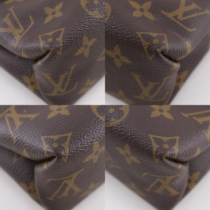 Louis Vuitton Saint Placide M43713 Monogram Canvas Threes Brown/red Ca2167
