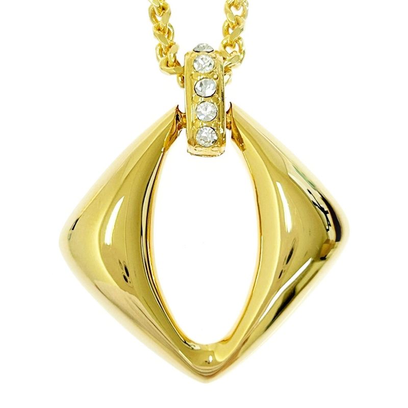 Yves Saint Laurent GP Rhinestone Necklace Women's 318639