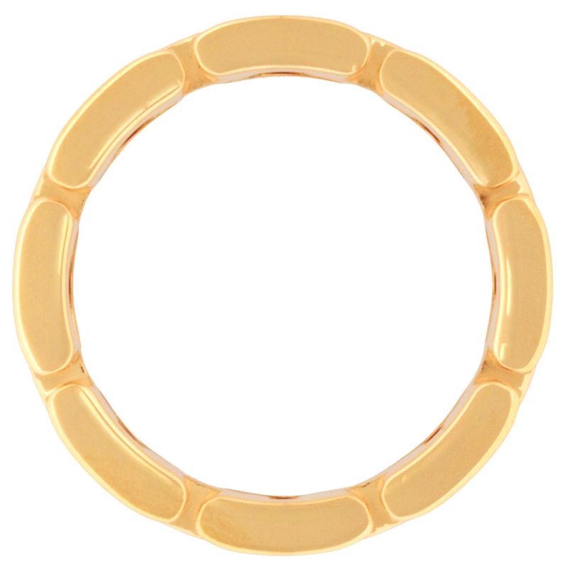 Cartier Maillon Panthère Ring #56 18K Yellow Gold 145g 3 Rows Yellow Gold Ladies