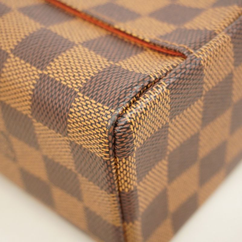 Louis Vuitton Shoulder Bag Damier Olaf PM N41442 Ebene Womens