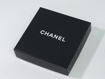 Authentic Chanel Logo Long Necklace Pendant GP Gold Plated Accessories Jewelry