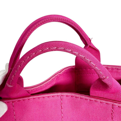 Prada 1 Bg439 Canapa Handbag Mini Tote Bag Pink