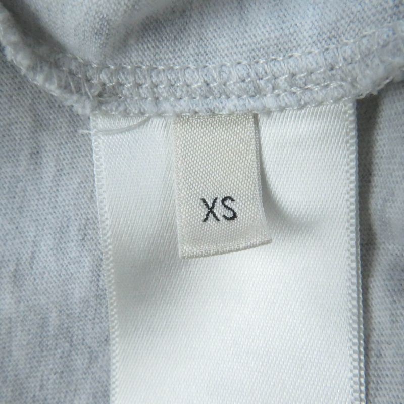 Celine 2x764501f 100% Cotton Logo Print Loose Fit Short Sleeve T-shirt Grey XS