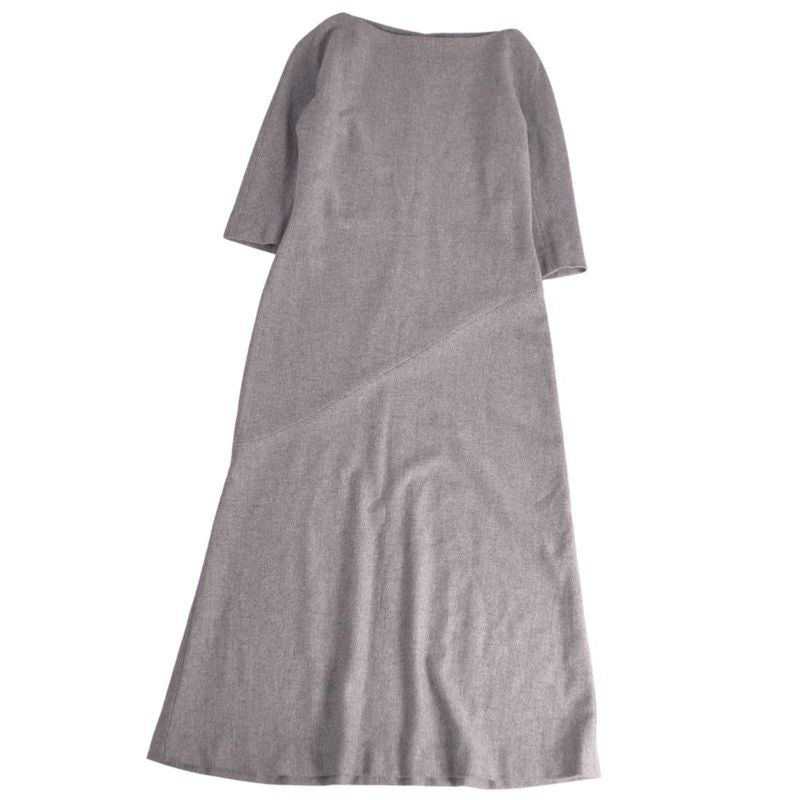 Vintage Celine Dress Three-quarter Length Wool Twee