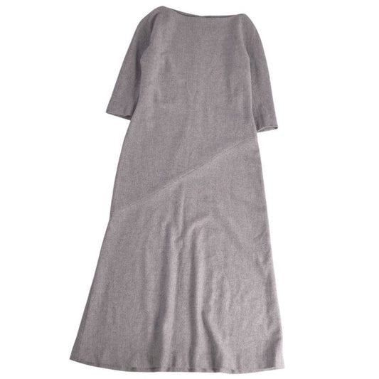 Vintage Celine Dress Three-quarter Length Wool Twee