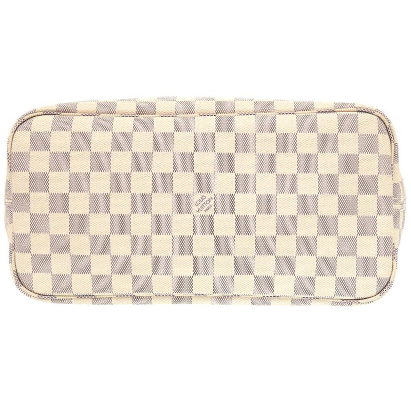 Louis Vuitton New Shape Neverfull MM Damier Azure Rose Ballerine N41605 Tote