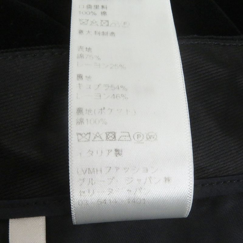 Celine 2p443226d Velour Bermuda Pants Shorts Half Pants Black 40 Made In Italy