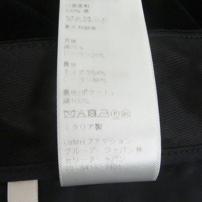 Celine 2p443226d Velour Bermuda Pants Shorts Half Pants Black 40 Made In Italy