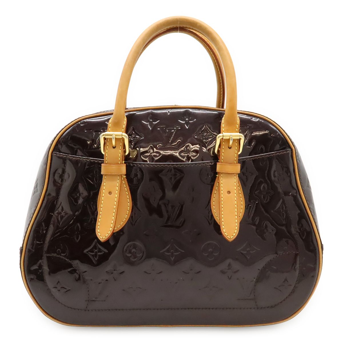 Louis Vuitton Monogram Vernis Summit Drive Handbag Tote Bag Enamel Calf